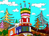 Dream Castle Coloring Game