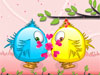 Flying Birds Kissing