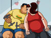 Gym Love Kissing Game